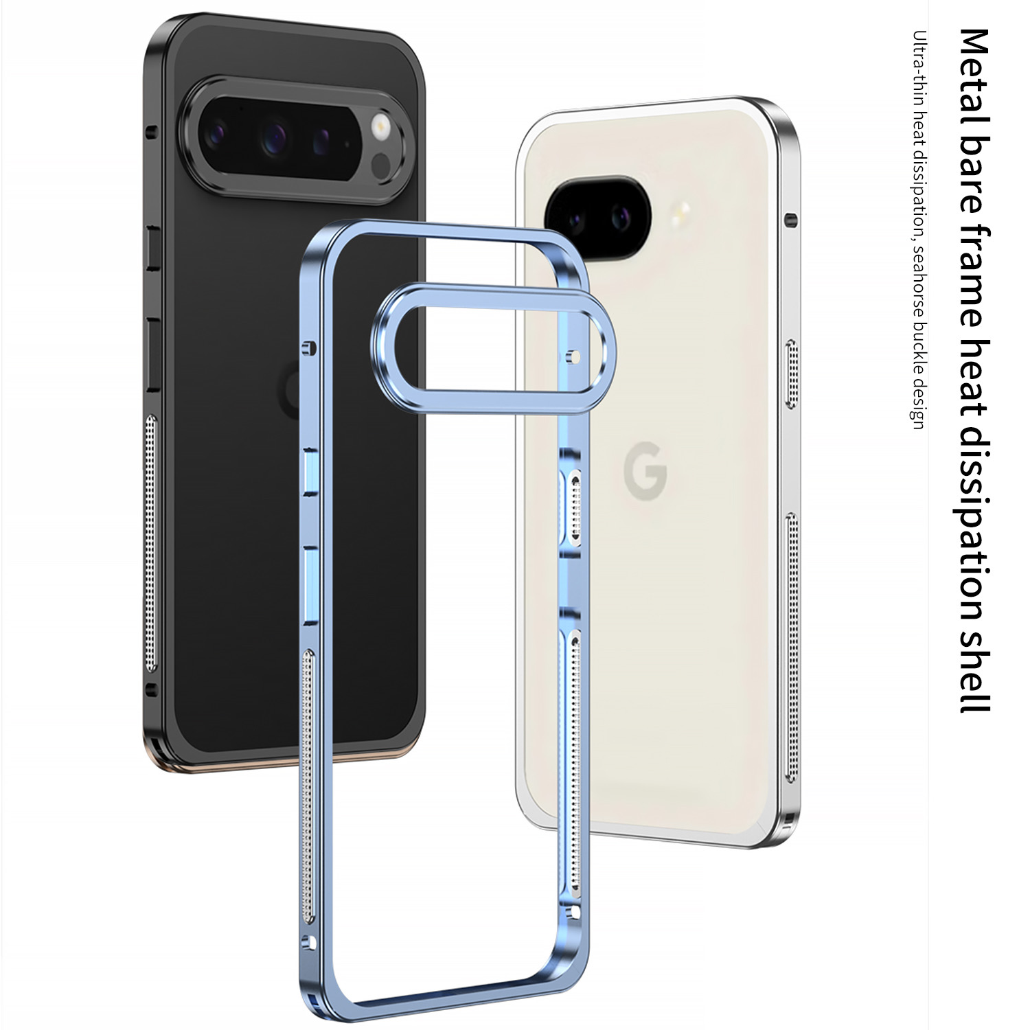 Metal Bumper Aluminum Frame Case - 초슬림 범퍼 알루미늄 메탈 프레임 하드