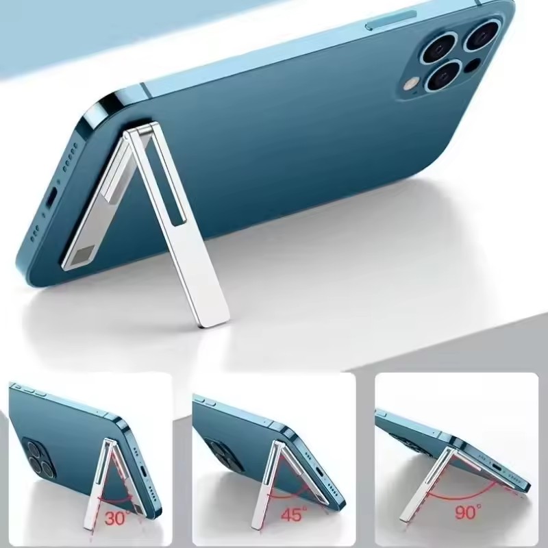 Phone Stands - 자석식 초박형 접이식 휴대폰 거치대 금속