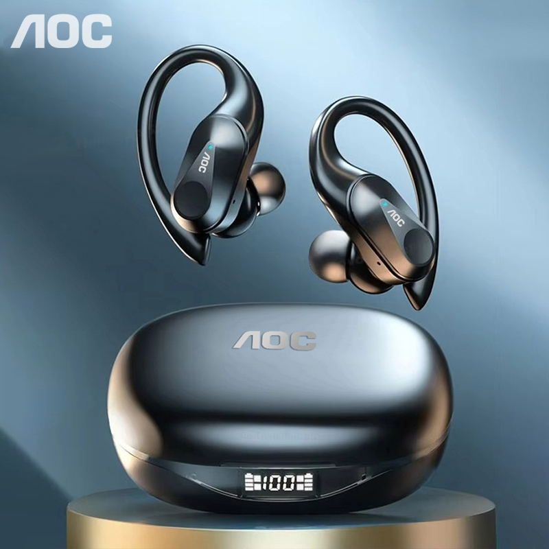 Earphones - 초이스 AOC 스포츠 헤드셋 무선 블루투스