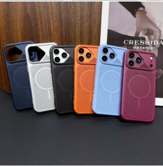 Heat Dissipation Mesh Breathable Case - 애플 18, 18프로, 18프로맥스용 메쉬 통기성