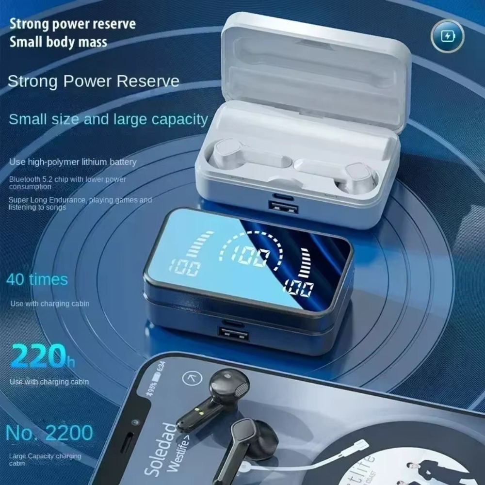 QCY TWS S20 이어폰, 블루투스 무선 헤드폰,  - Phone Cases 리뷰 및 가격