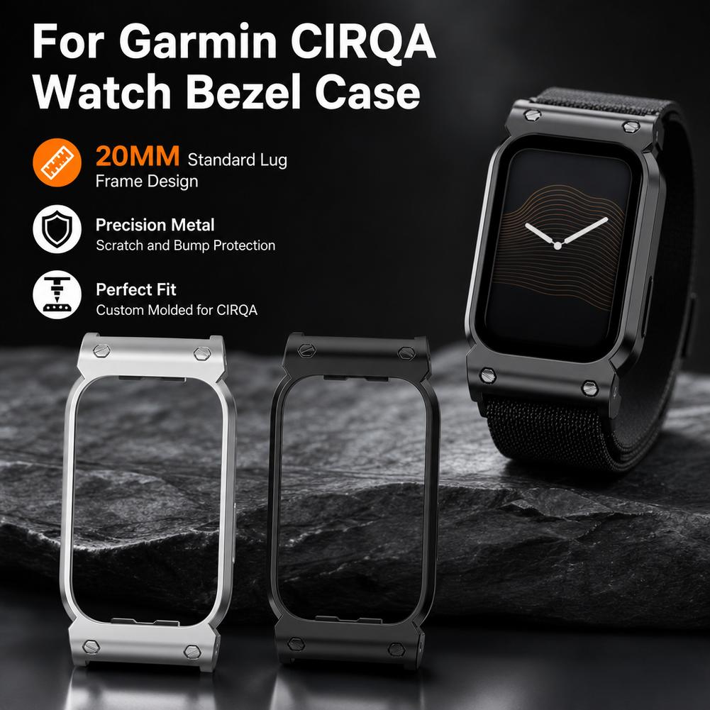Garmin CIRQA용 금속 범퍼 케이스, 고급 알루 - Metal Bumper Aluminum Frame Case 리뷰 및 가격