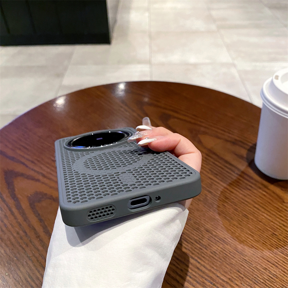 VIVO X100, X200 Pro Mini용 고급스러 - Heat Dissipation Mesh Breathable Case 리뷰 및 가격