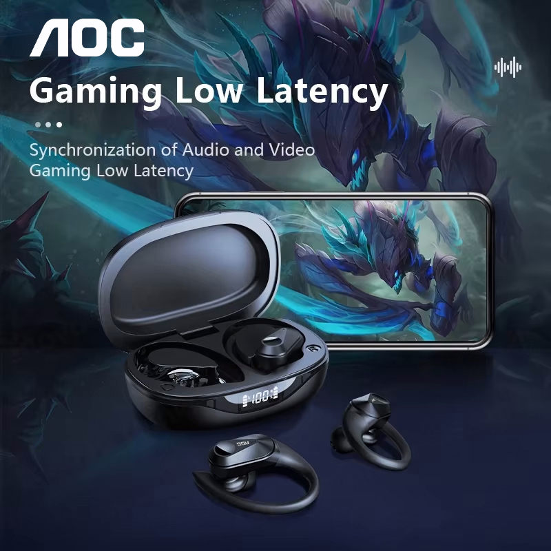 초이스 AOC 스포츠 헤드셋 무선 블루투스 6.0 이어 - Earphones 리뷰 및 가격