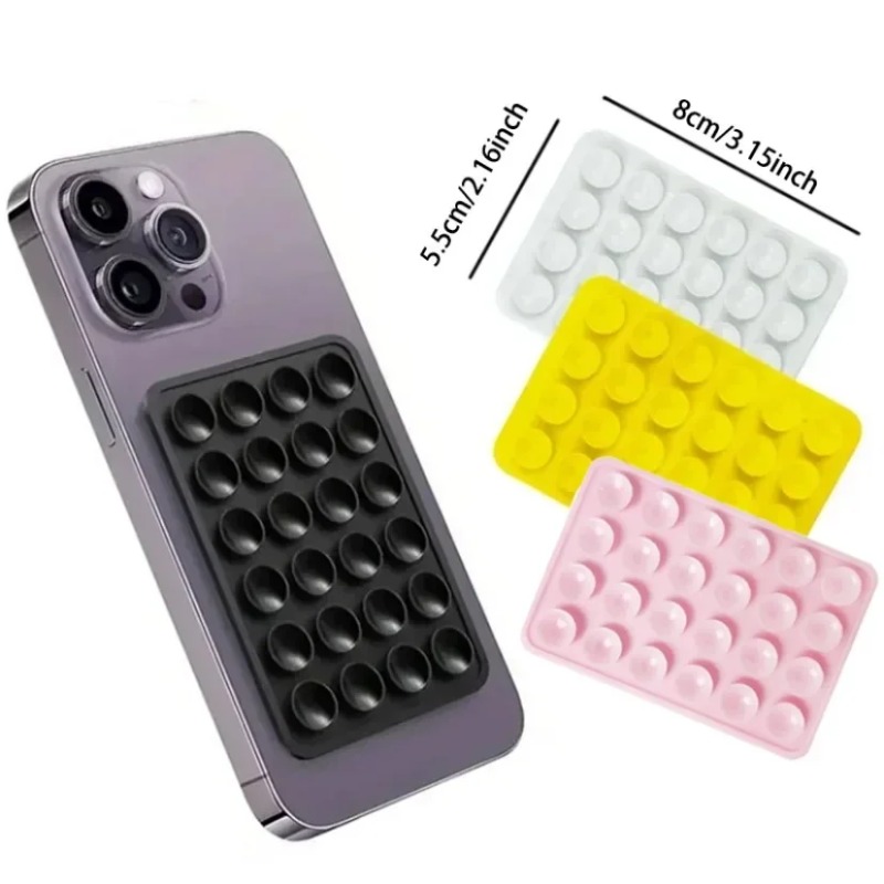 실리콘 흡착식 스마트폰 거치대, 다용도 흡착 컵, 벽걸 - Phone Stands 리뷰 및 가격