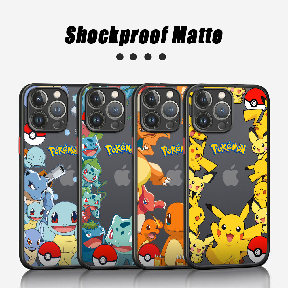 뜨거운 애니메이션 만화 포켓몬 케이스 Apple iPh - Matte Hard Pc Back Case 리뷰 및 가격