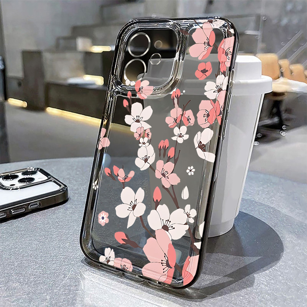 미니 플라워 폰 케이스 아이폰 17 프로 맥스 에어 케 - Clear Shockproof Bumper Case 리뷰 및 가격