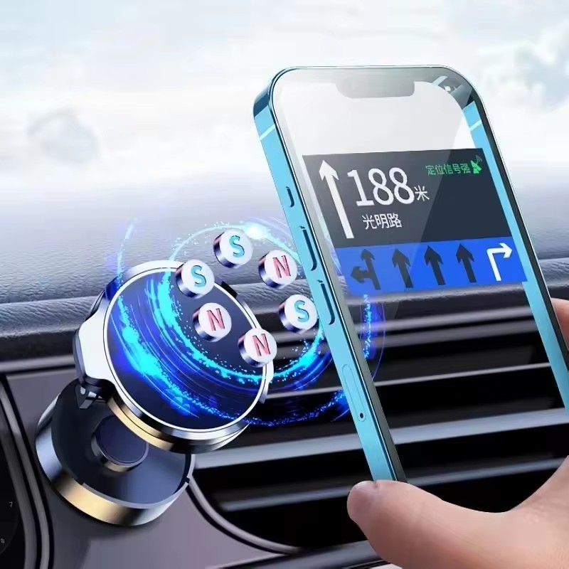 원형 접이식 자석 차량용 거치대 360도 회전 가능한  - Phone Stands 리뷰 및 가격