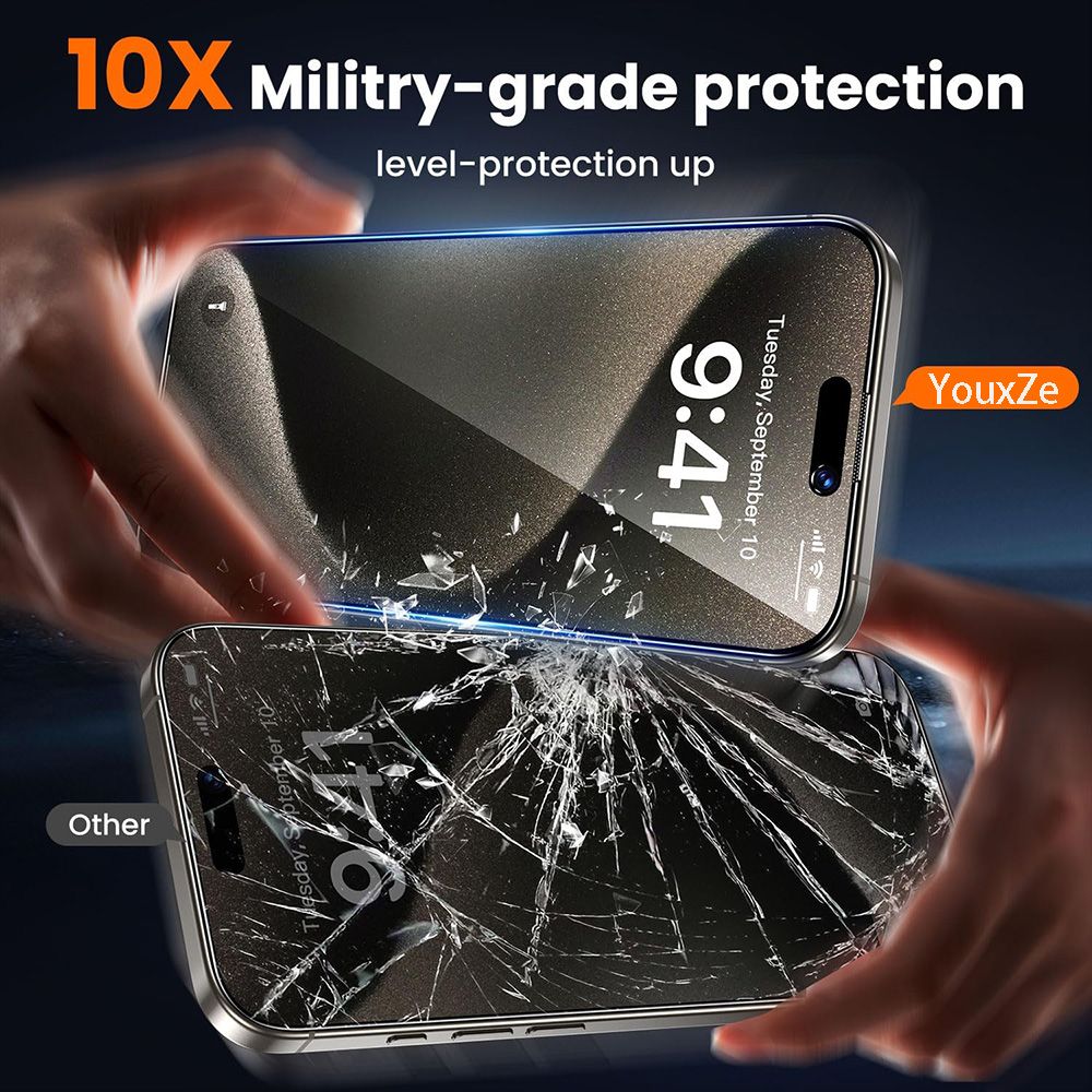 아이폰 17 16 15 14 13 12 11 Pro M - Anti Spy Privacy Glass Case 리뷰 및 가격